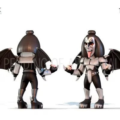 Kiss the demon figurine minix 12cm