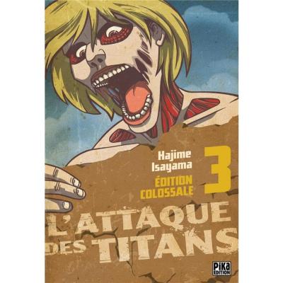 L attaque des titans edition colossale tome 3