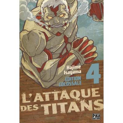L attaque des titans edition colossale tome 4