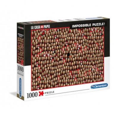 La casa de papel impossible mask puzzle 1000p 1