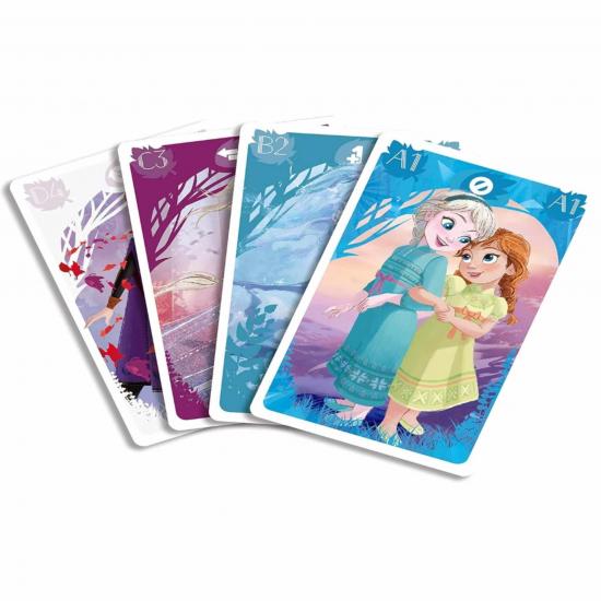 La reine des neiges 2 shuffle jeu de cartes 4 en 1 3