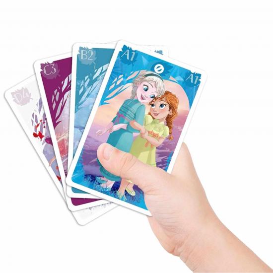 La reine des neiges 2 shuffle jeu de cartes 4 en 1 4