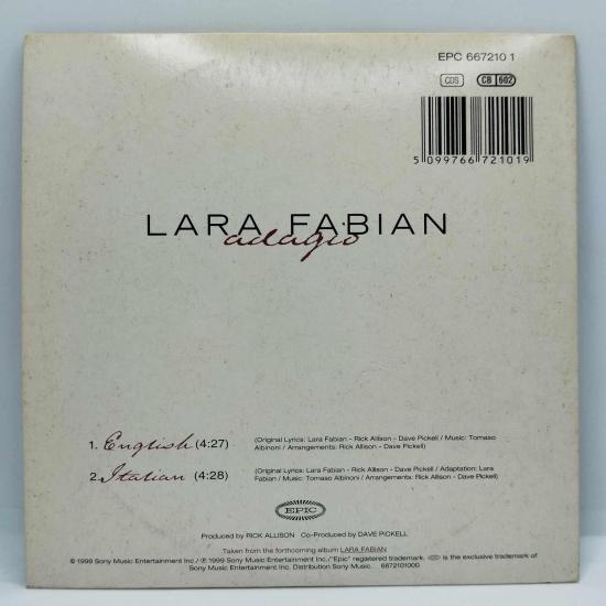 Lara fabian adagio cd single occasion 1
