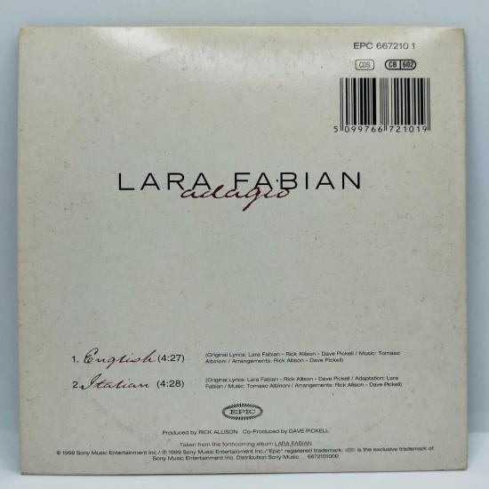 Lara fabian adagio cd single occasion 1