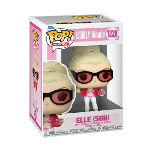 Legally blonde bobble head pop n 1226 elle in sun