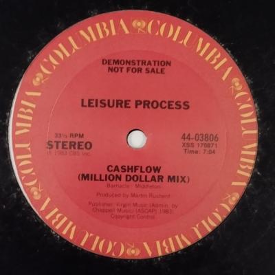 Leisure process cashflow million dollar mix pressage promo usa maxi single vinyle occasion 1