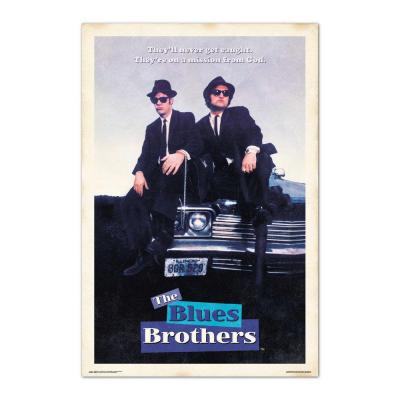 Les blues brothers poster 61x91 5cm