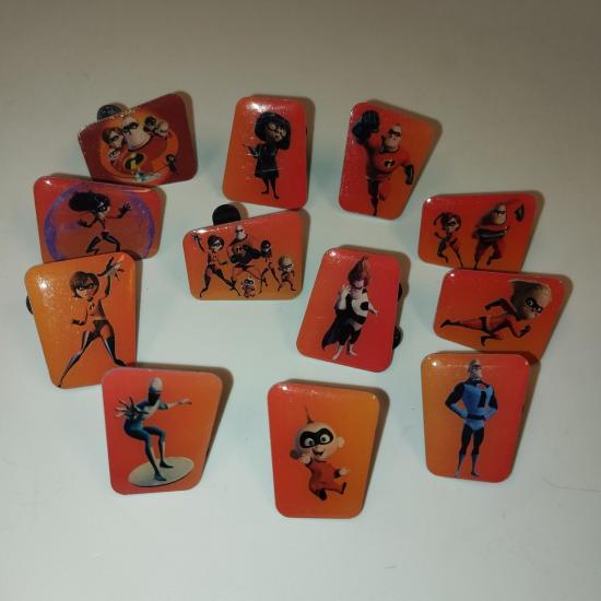 Les indestructibles lot 12 pin s disney edition carrefour 2010 lot n 19 occasion