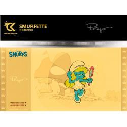 Les schtroumpfs schtroumpfette golden ticket