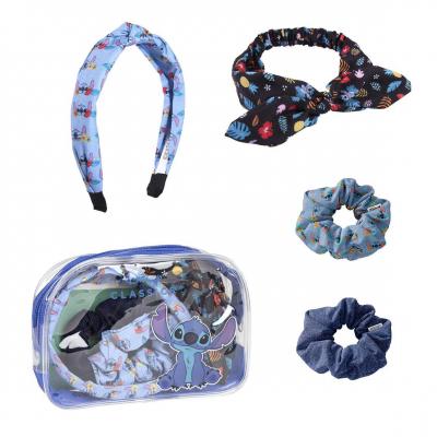 Lilo stitch accessoires pour cheveux set de 4