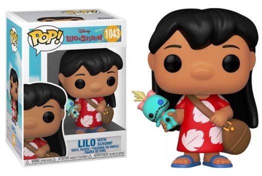 Lilo stitch bobble head pop n 1043 lilo w scrump