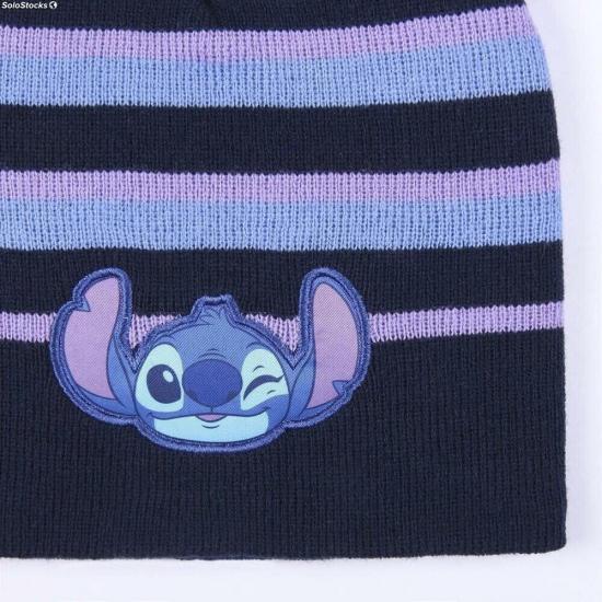 Lilo stitch bonnet pompon jacquard enfants 3