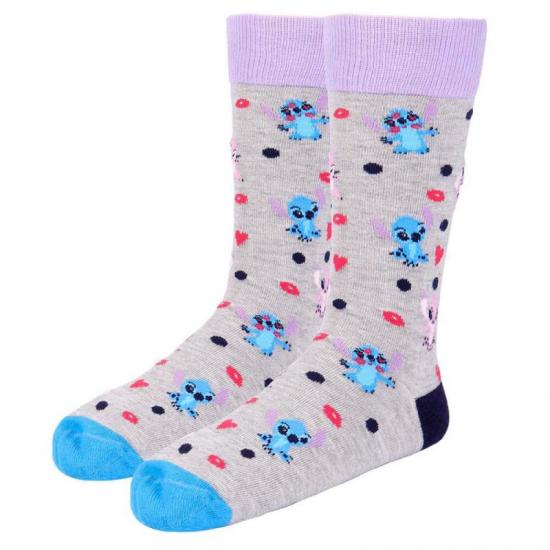 Lilo stitch pack de 3 paires de chaussettes femme p35 41 1