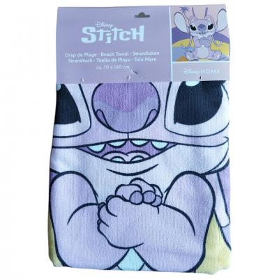 Lilo stitch serviette de plage 100 microfibre 70x140cm modele 2