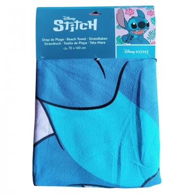 Lilo stitch serviette de plage 100 microfibre 70x140cm modele 5