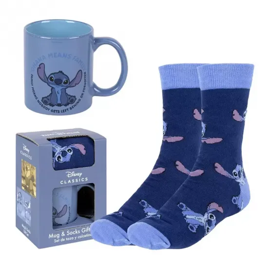 Lilo stitch set tasse chaussettes t36 41 1