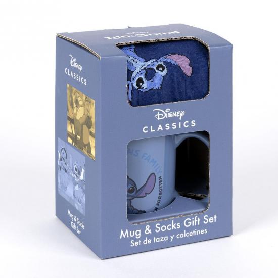 Lilo stitch set tasse chaussettes t36 41