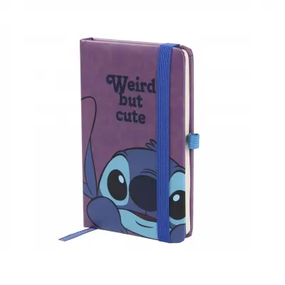 Lilo stitch weird but cute notebook a6