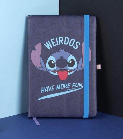 Lilo stitch weirdos have more fun notebook a5