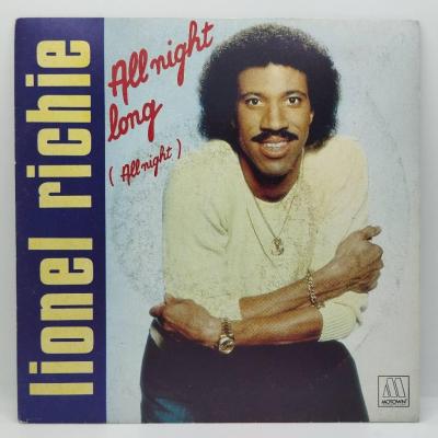 Lionel richie all night long pressage france single vinyle 45t occasion