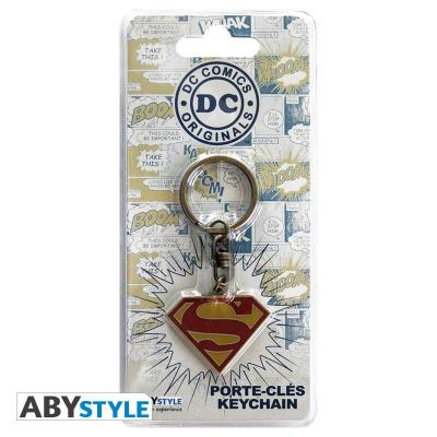 Logo superman dc comics porte cles