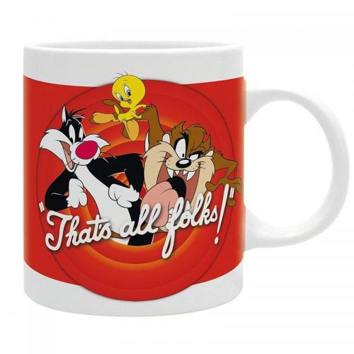 Looney tunes that s all folks mug 320ml