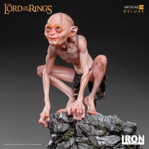 Lord of the rings gollum statuette deluxe art scale 12cm