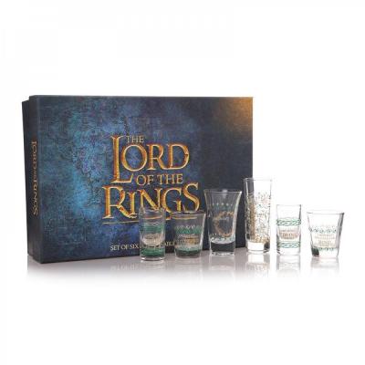 Lord of the rings set de 6 verres