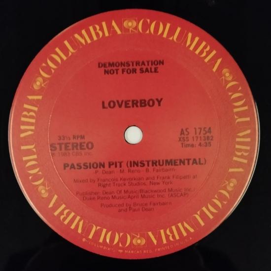 Loverboy passion pit pressage promo usa maxi single vinyle occasion 1