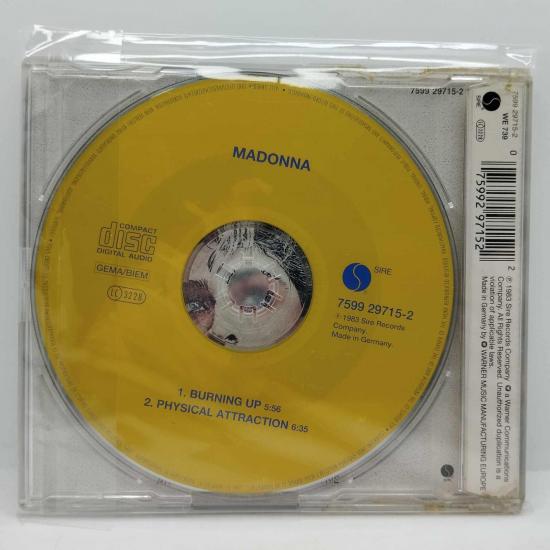 Madonna burning up physical attraction maxi cd single occasion 1