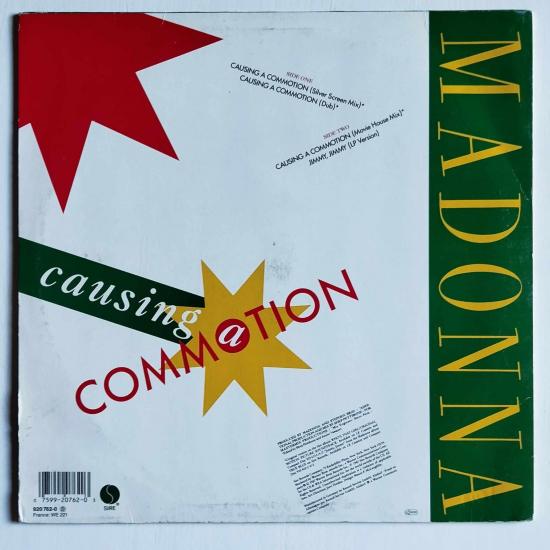 Madonna causing a commotion maxi single vinyle occasion 1