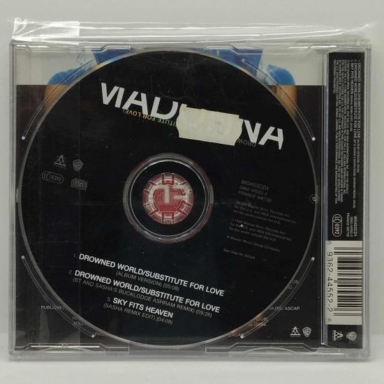 Madonna drowned world substitute for love maxi cd single occasion 1