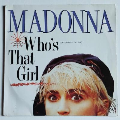 Madonna who s that girl maxi single vinyle occasion