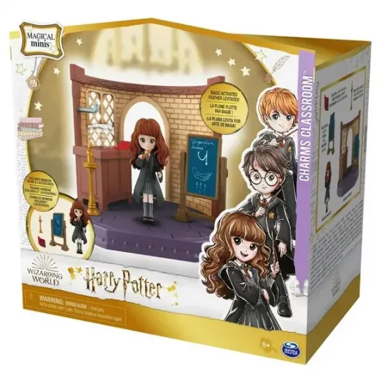 Magical minis charms classroom with exclusive hermione granger
