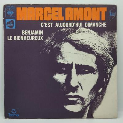 Marcel amont c est aujourd hui dimanche single vinyle 45t occasion