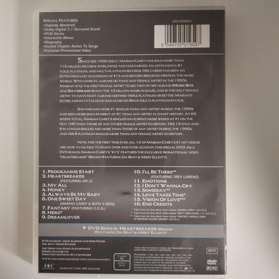 Mariah carey 1 s dvd occasion 1