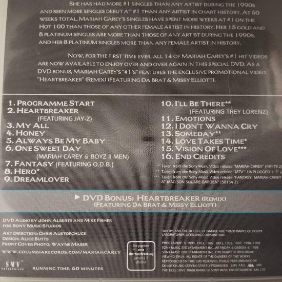 Mariah carey 1 s dvd occasion 2