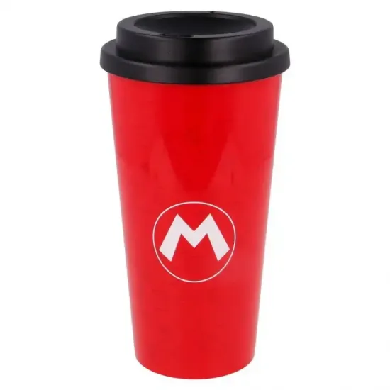 Mario bross gobelet a cafe de voyage format large 520ml 1