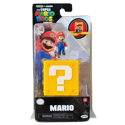 Mario jakks 1mini figure illumination super mario bros movie 2023