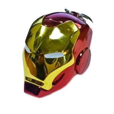 Marvel 3d metal keychain blister box iron man helmet