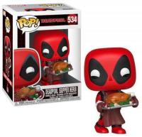 Marvel bobble head pop n 534 holiday deadpool 1