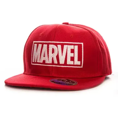 Marvel casquette snapback marvel red logo 1