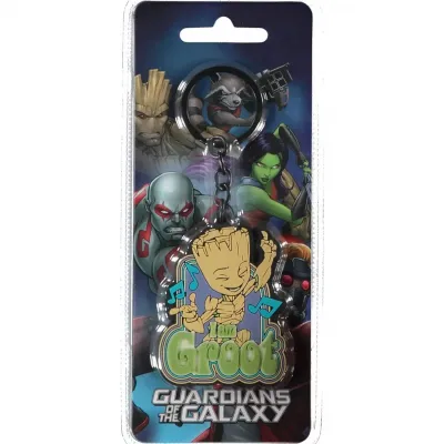 Marvel groot porte cles en caoutchou