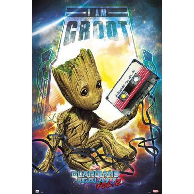 Marvel guardians of the galaxy vol2 groot poster 61x91cm