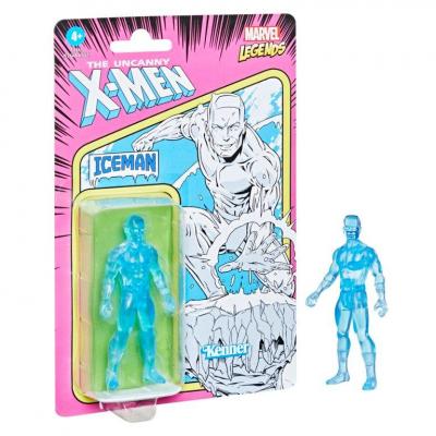 Marvel iceman figurine legends retro series 10cm