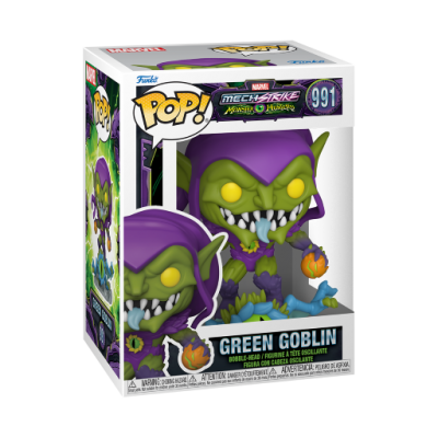 Marvel monster hunters bobble head pop n 991 green goblin