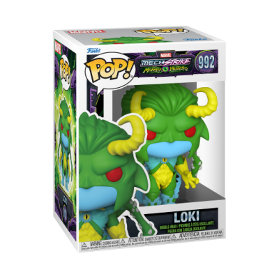 Marvel monster hunters bobble head pop n 992 loki