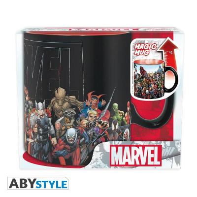 Marvel mug thermoreactif 460 ml heros marvel