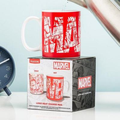 Marvel mug thermoreactif logo