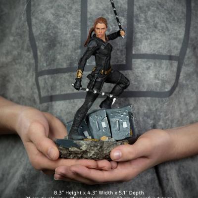 Marvel natasha romanoff black widow statuette bds artscale 21cm